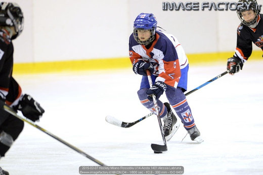 2015-02-07 Hockey Milano Rossoblu U14-Aosta 1401 Alessia Labruna